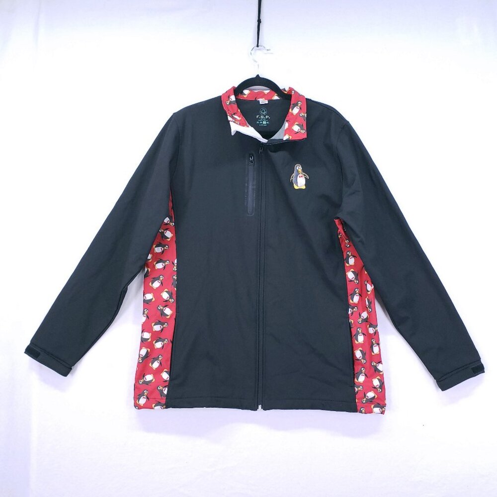 FSP By HTT Woman's Black Full Zip Toy Story Wheezy Embroidered Pocket Jacket 3XL